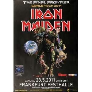  Iron Maiden   The Last Frontier 2011   CONCERT   POSTER 