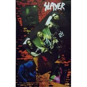  Slayer 23x35 Band Collage Poster 1999 