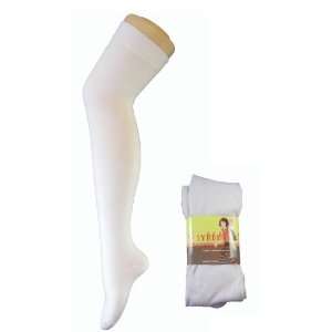  Yelete Fashion Thigh Highs Leggings (Size 9 11)   White 