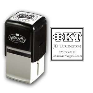 Noteworthy Collections   College Fraternity Stampers (Phi Kappa Tau 04 