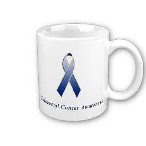  Colorectal Cancer Awareness Ribbon Coffee Mug Everything 