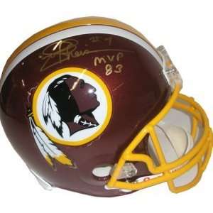 Joe Theismann Autographed Helmet:  Sports & Outdoors