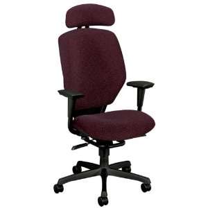 High performance executive chair offers a back that is significantly 