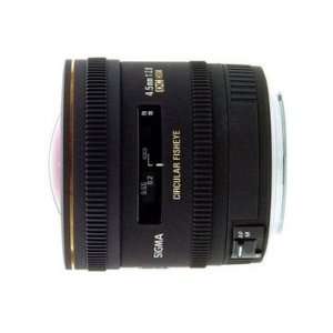  Sigma 4.5mm f/2.8 EX DC HSM Circular Fisheye Lens for Sigma 