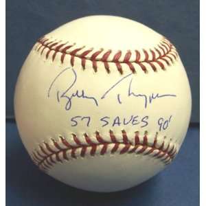  Bobby Thigpen Autographed Baseball: Sports & Outdoors