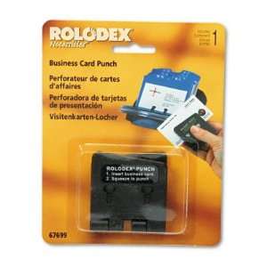  o Rolodex o   One Sheet Business Card 2 Hole Punch for 2 1 