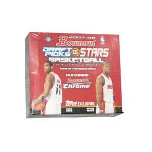 2007/8 Bowman Draft Picks and Stars NBA (18 Packs) Sports 