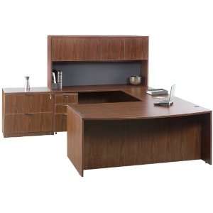  Compel Liberty Series U Shaped Bow Front Desk Set: Office 