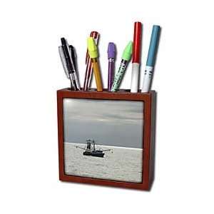  Florene Boat   Gulf Shrimp Boat   Tile Pen Holders 5 inch 