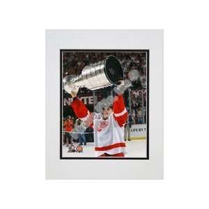 Pavel Datsyuk, Detroit Red Wings Double Matted 8 X 10 Photograph 