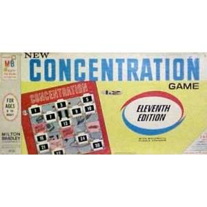   1968 Concentration By Milton Bradley Eleventh Edition Toys & Games