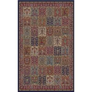 Concord Global Rugs Jewel Collection Panel Red Rectangle 311 x 57 
