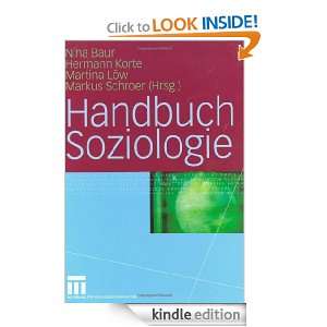 Handbuch Soziologie (German Edition): Nina Baur, Hermann Korte 