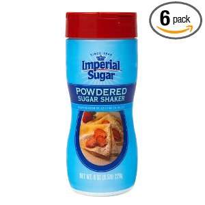Imperial Powdered Sugar Shaker, 8 Ounce (Pack of 6)  