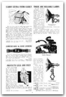 1932 Harley Davidson Motorcycle Catalog on CD  