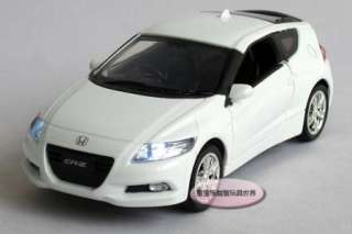   Honda CR Z Alloy Diecast Model Car With Sound&Light White B220a  