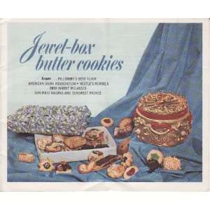    1970 Jewel Box Butter Cookie Recipes Pamphlet 