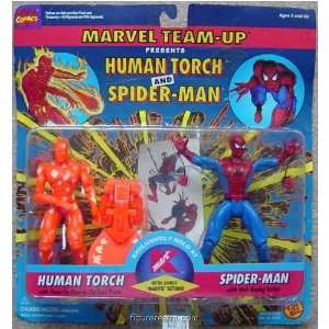  Human Torch & Spider Man from Fantastic Four K Mart 2 