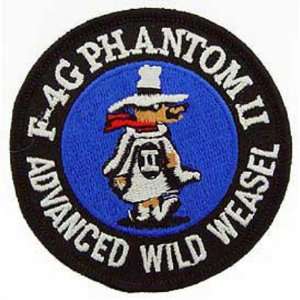  4G Phantom II Advanced Wild Weasel Patch 3 1/4 Patio, Lawn & Garden