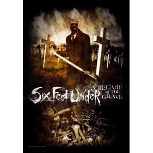  Six Feet Under (SFU)   Decade in the Grave   Fabric Poster 