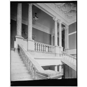   stairway,second floor,Wayne County Building,Detroit