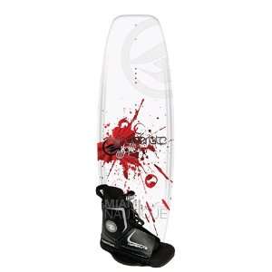 2011 Hyperlite Motive Wakeboard with Frequency Boots  one size fits 
