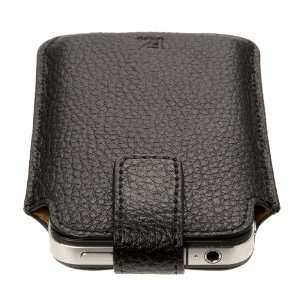  Chelsea Slip in Leather Case for iPhone 4G/4S Black Electronics