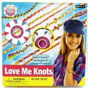  Art & Craft Supplies craft kit love me knots: Toys & Games