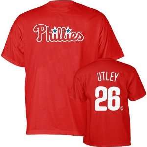   Red Name and Number Philadelphia Phillies T Shirt: Sports & Outdoors