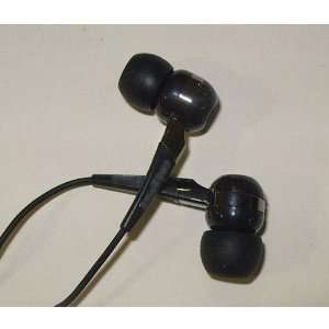   Black 3.5mm Stereo Earphones w/ Earbuds Creative Compat Electronics