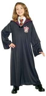 Harry Potter Hallows Gryffindor Robe Costume Child Lg  