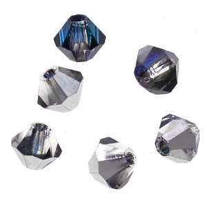  Preciosa Czech Crystal Bicones Glass Beads 4mm Bermuda 