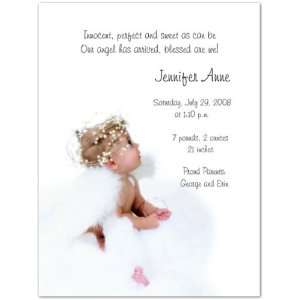  Angel Birth Announcements   Set of 20 Baby