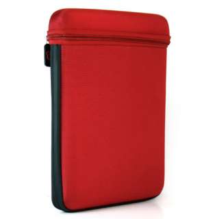 RED CIGAR STYLE BOX COVER HARD CASE SLEEVE FOR SAMSUNG 10.1 TAB 