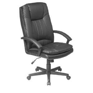  High Back Leather Desk Chair: Office Products