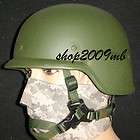 Super Collectibles USMC LWH Helmet OD ABS LWH MICH ACH CHIN CANVAS 