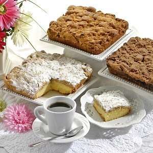 Crumb Cake Dessert Tray Set   6 Lbs.  Grocery & Gourmet 