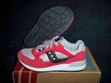 SAUCONY SHADOW 5000 RED/GREY SHOES BOY/GIRLS YOUTH SZ 2  