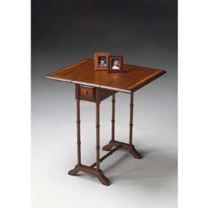   2334040 Masterpiece Drop Leaf End Table in Umber: Furniture & Decor