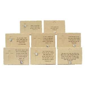   Assorted Faithstones Cross Religious Verse Plaques: Home & Kitchen