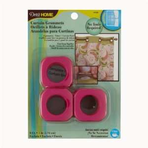  Curtain Grommets Square 1 Fuchsia By The Each Arts 