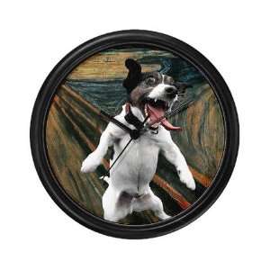  Jack Russell The Scream Pets Wall Clock by CafePress 