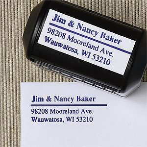    New Home Custom Personalized Address Stamp