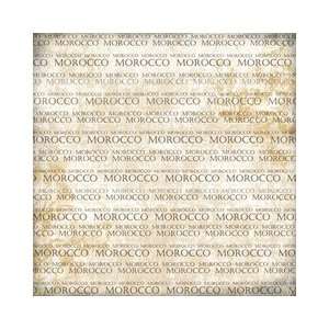 Scrapbook Customs   World Collection   Morocco   12 x 12 
