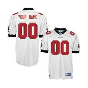   Bay Buccaneers White Authentic Customized Jersey