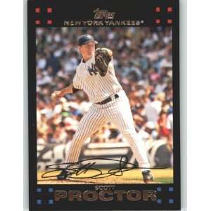  2007 Topps #63 Scott Proctor   New York Yankees (Baseball 