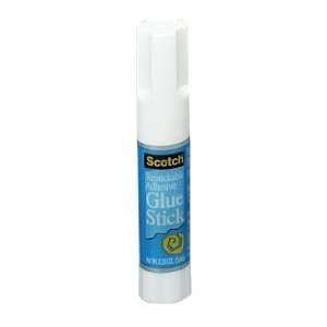  Scotch(R) Restickable Glue Stick   Color White   Size .2 