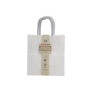  DMD Stubby Gift Bags 8x8 3/8 5/pkg white 3 Pack 