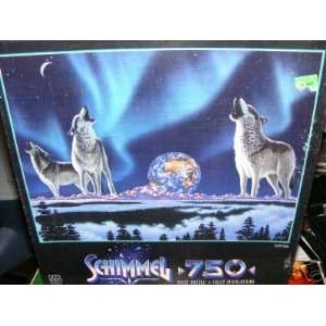  Schimmel Wolf Earth Song Puzzle 750 Pc Toys & Games