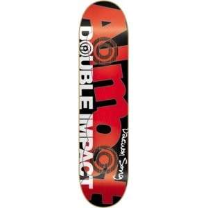  Almost Daewon Song Double Impact Line Work Skateboard Deck 
